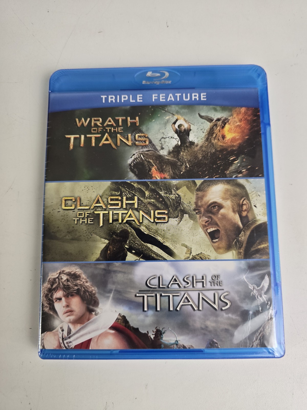 Clash of the Titans Triple Feature Blu-ray NEW Sealed Clash of the Titans Triple Feature Blu-ray NEW Sealed