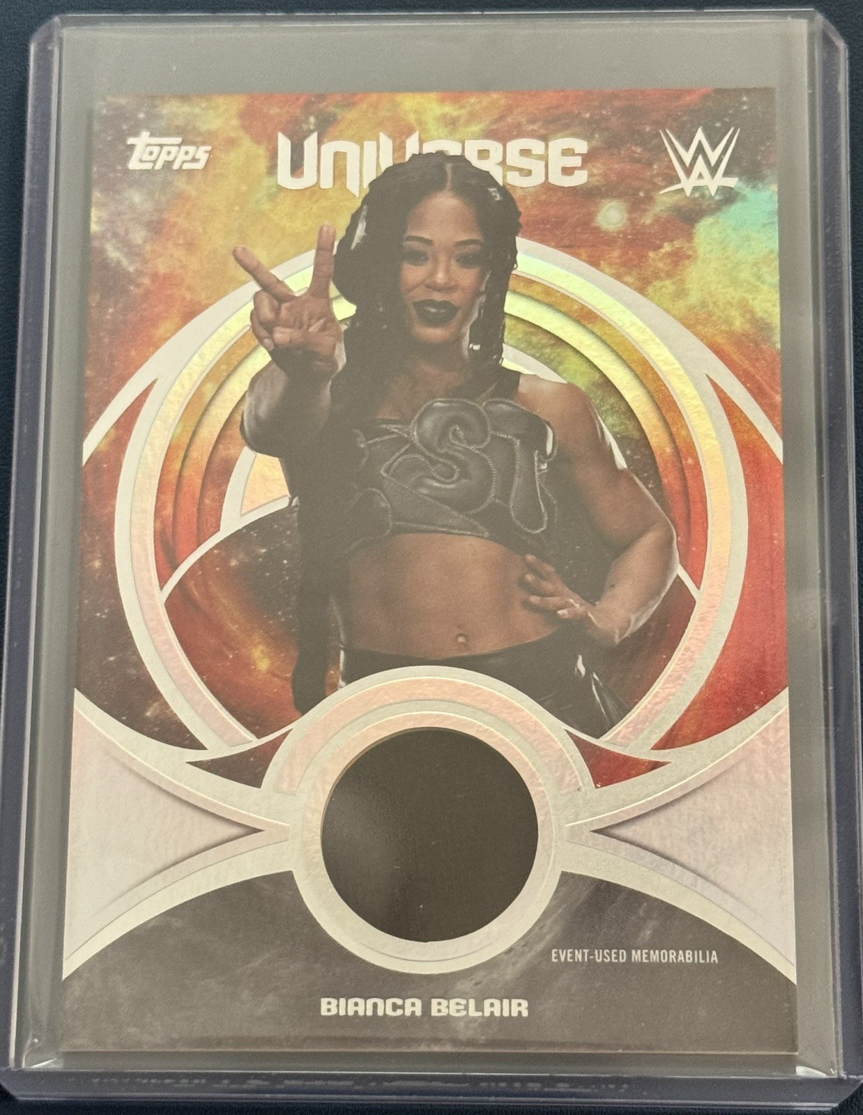 2026 Topps WWE Universe Bianca Belair Universe Relic #UR-BB NICE 2026 Topps WWE Universe Bianca Belair Universe Relic #UR-BB NICE