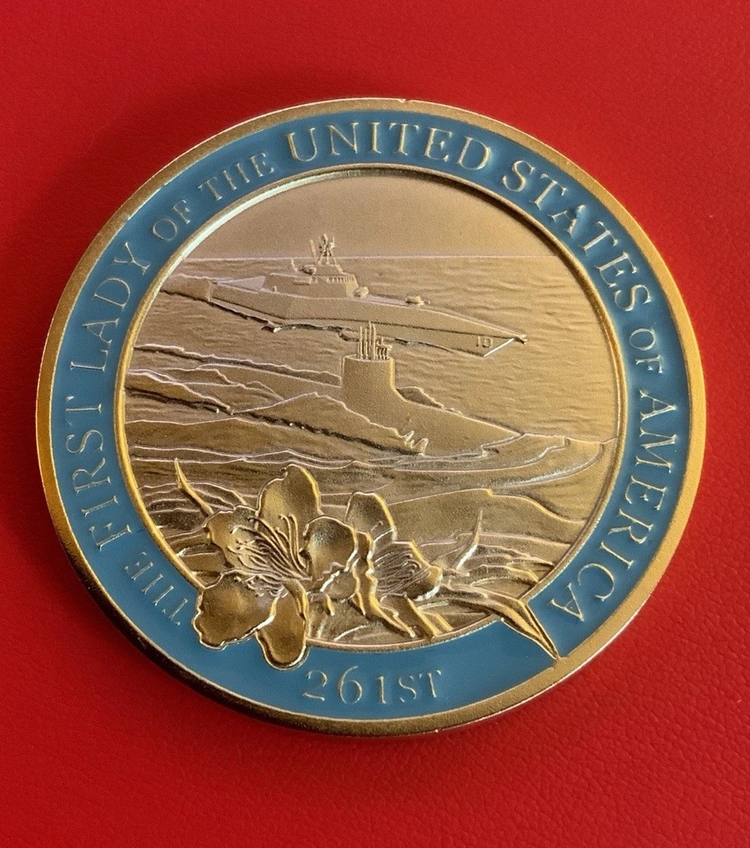 Rare Authentic Dr. Jill Biden FLOTUS White House Challenge Coin Rare Authentic Dr. Jill Biden FLOTUS White House Challenge Coin