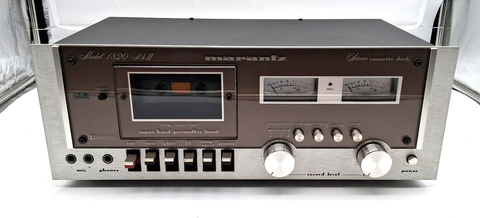 RARE Vintage Marantz Cassette Deck 1820 MKII PARTS ONLY WOW