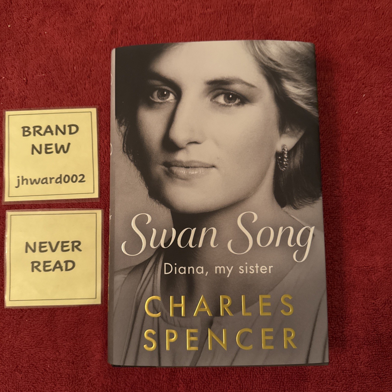 Swan Song: Diana, My Sister By Charles Spencer (Hardcover, 2026) Brand New Swan Song: Diana, My Sister By Charles Spencer (Hardcover, 2026) Brand New