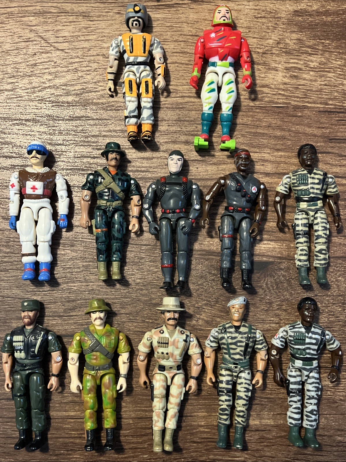 Lot of 12 VTG Lanard The Corps Figures Hat Trick Tanner Junkyard Etc Lot of 12 VTG Lanard The Corps Figures Hat Trick Tanner Junkyard Etc
