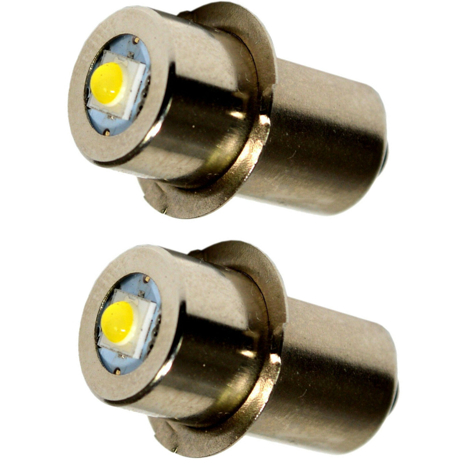 2-Pack HQRP Upgrade LED 100LM 3W Bulb for Ryobi Ridgid 7811502 / Lowe Kobalt