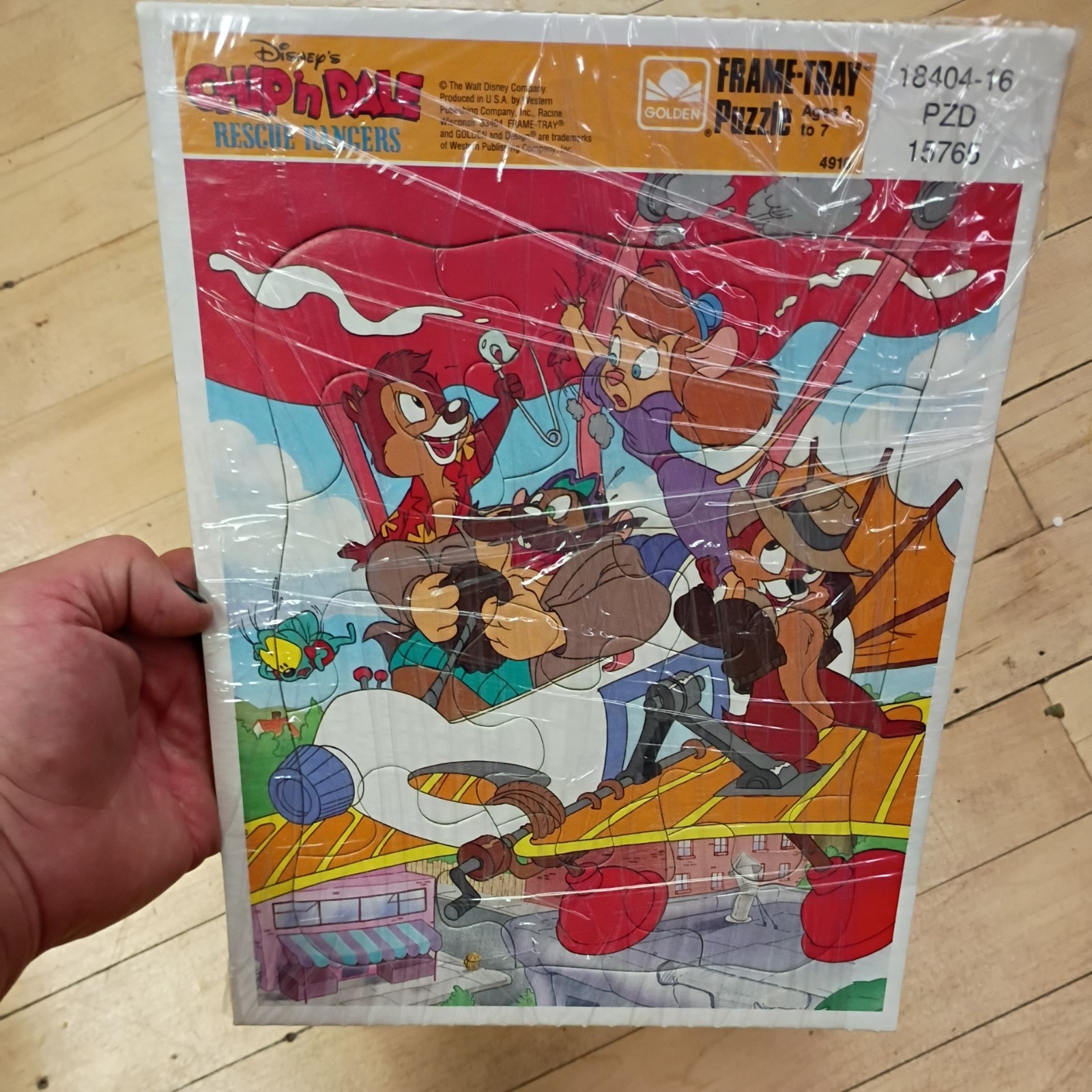 Vintage Disney Chip N Dale Rescue Rangers & Rocketeer Frame Tray Puzzles Sealed Vintage Disney Chip N Dale Rescue Rangers & Rocketeer Frame Tray Puzzles Sealed