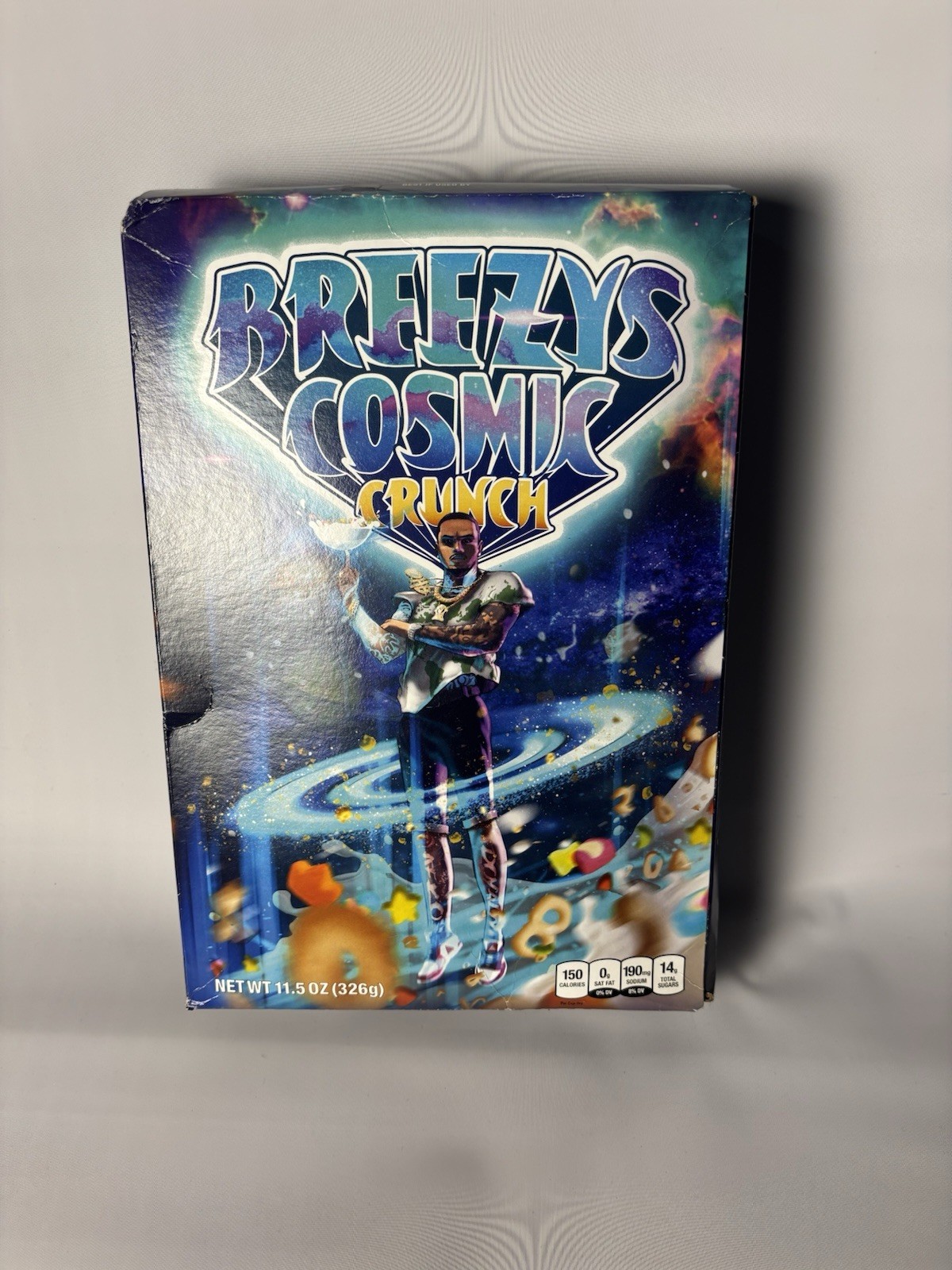 Breezy\'s Cosmic Crunch, limited-edition cereal RARE, Chris brown