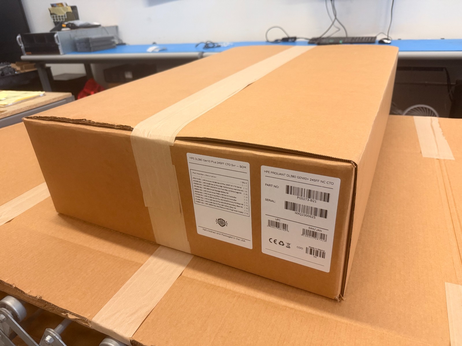 HPE ProLiant DL380 Gen10 Plus 2U Server 24 SFF HDD CTO P05173-B21