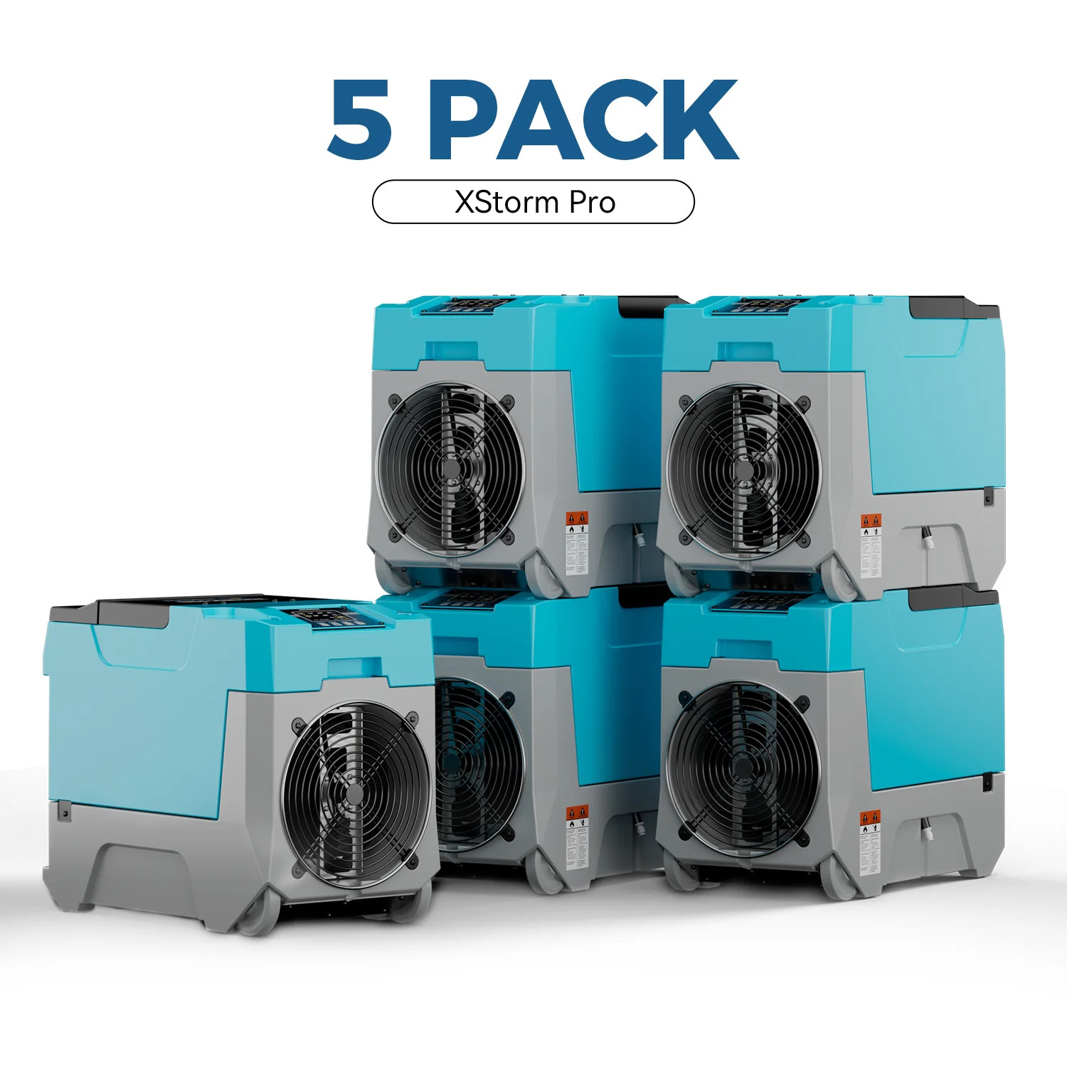 Argendon Wholesale Pack 180-Pint Industrial & Commercial Dehumidifier with Pump
