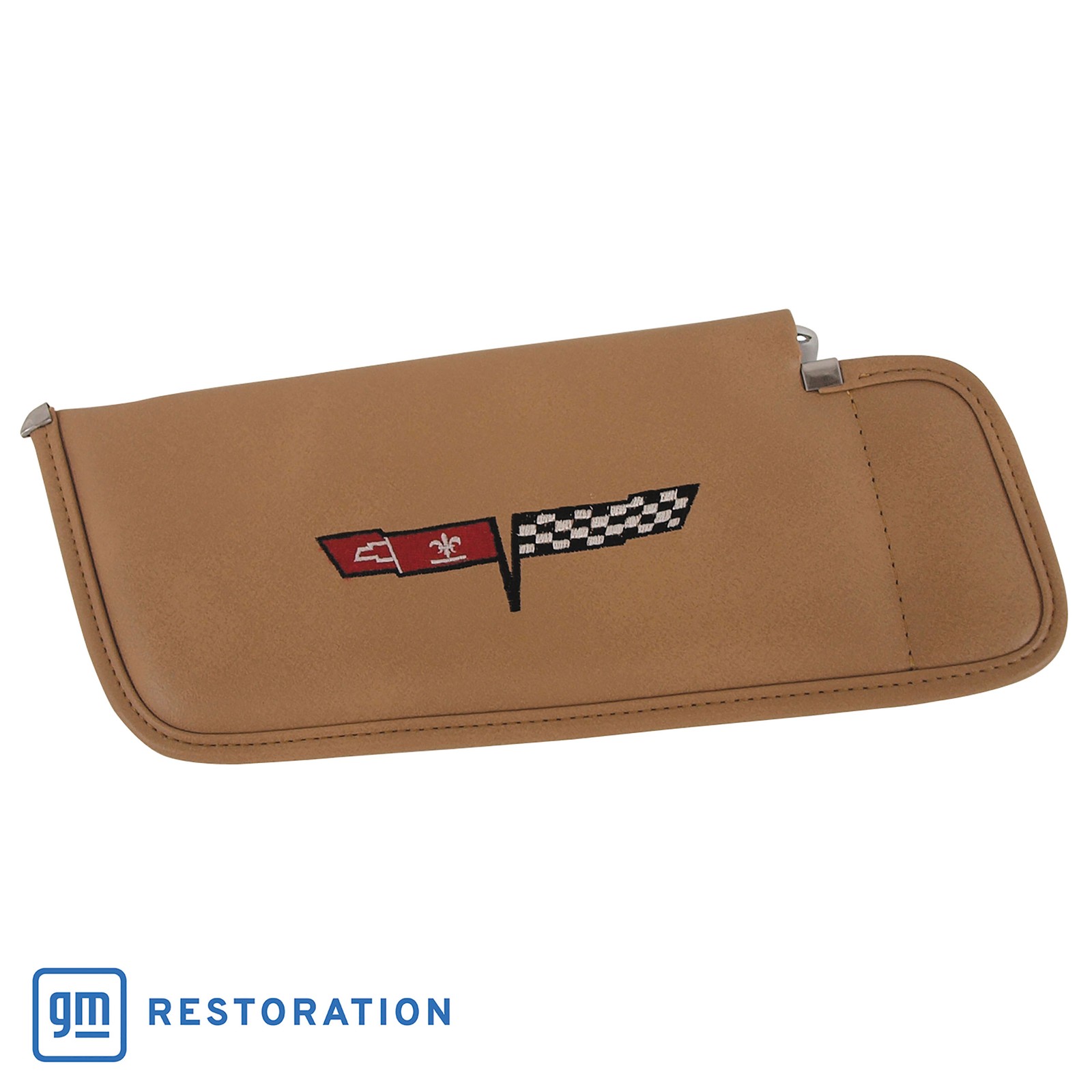 Sunvisor. Camel Embroidered W/Logo for 1981-1982 C3 Corvette