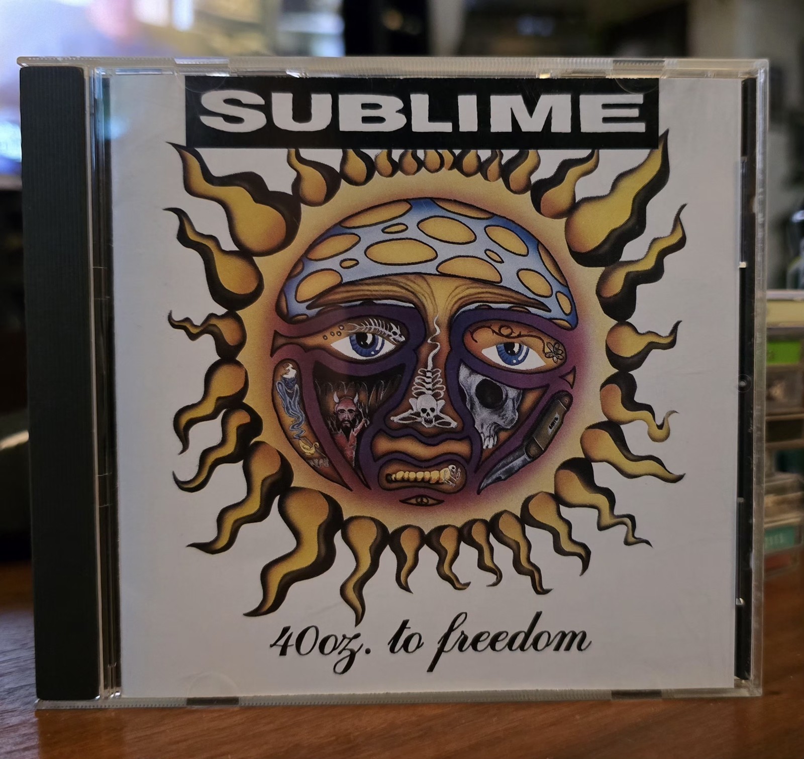 sublime FIRST PRESS 40oz. to freedom CD No Barcode SKUNK 01% OG EXTREMELY RARE