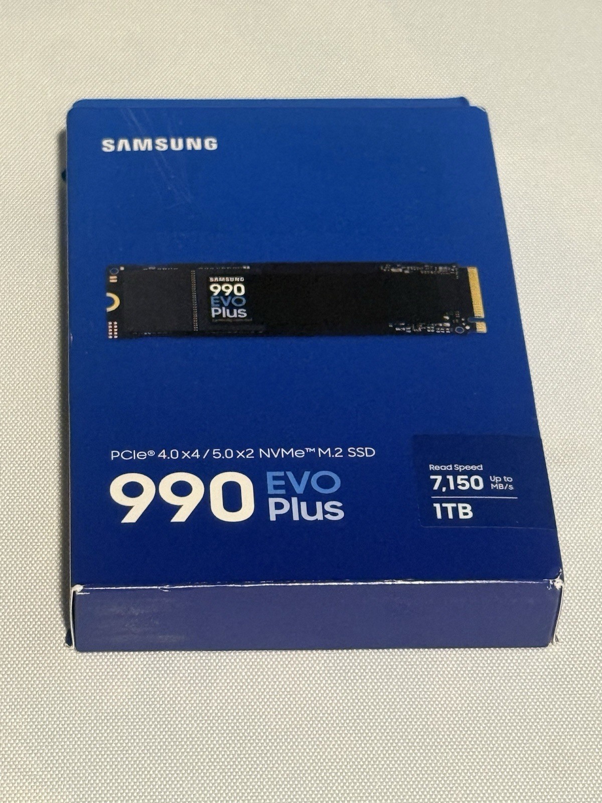 Samsung 990 EVO Plus 1TB NVMe M.2 SSD PCIe 5.0/4.0 MZ-V9S1T0B/AM NEW SEALED