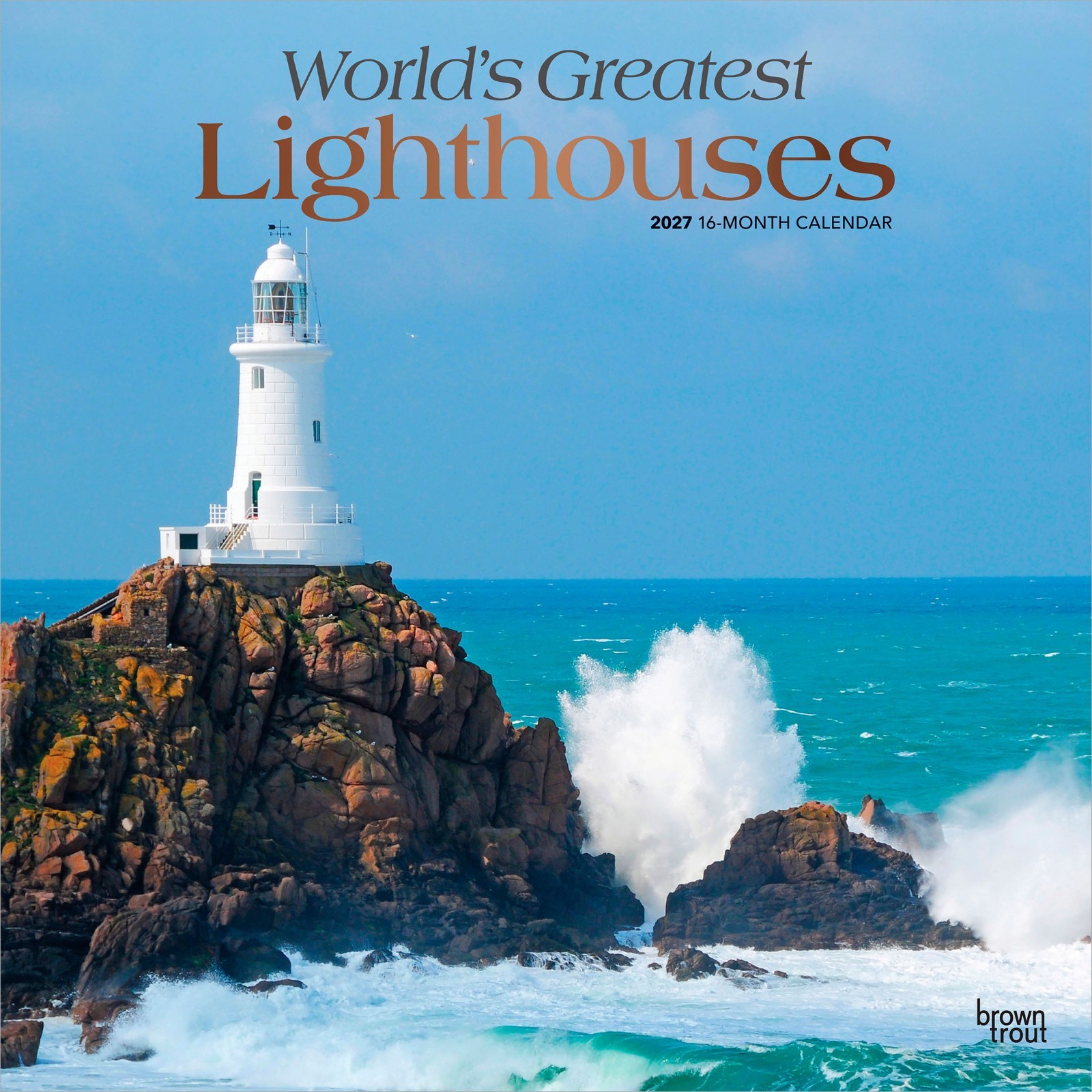 World's Greatest Lighthouses 2027 12x24 World's Greatest Lighthouses 2027 12x24