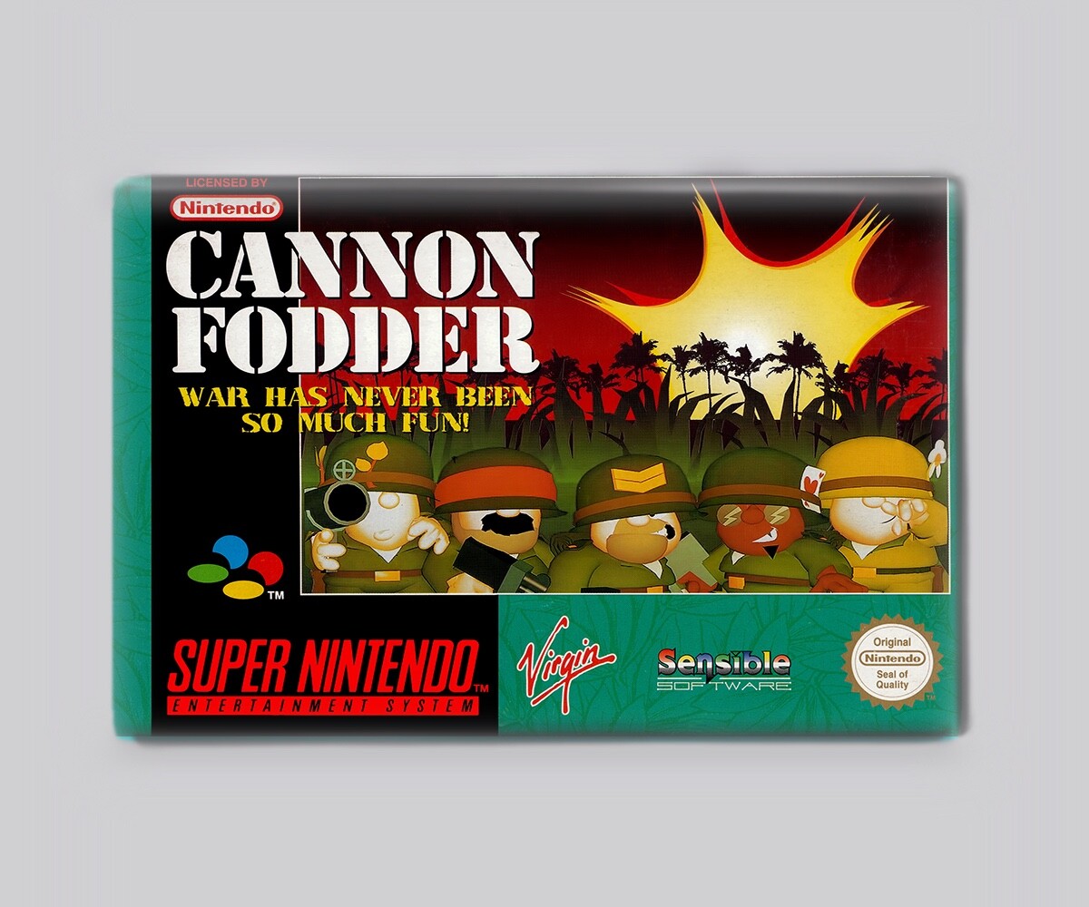 CANNON FODDER  / SNES - 2\