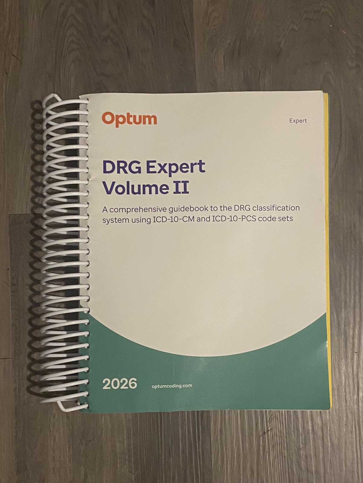 Optum DRG Expert Volume II 2026 Spiral Bound Medical Coding & Billing Textbook Optum DRG Expert Volume II 2026 Spiral Bound Medical Coding & Billing Textbook