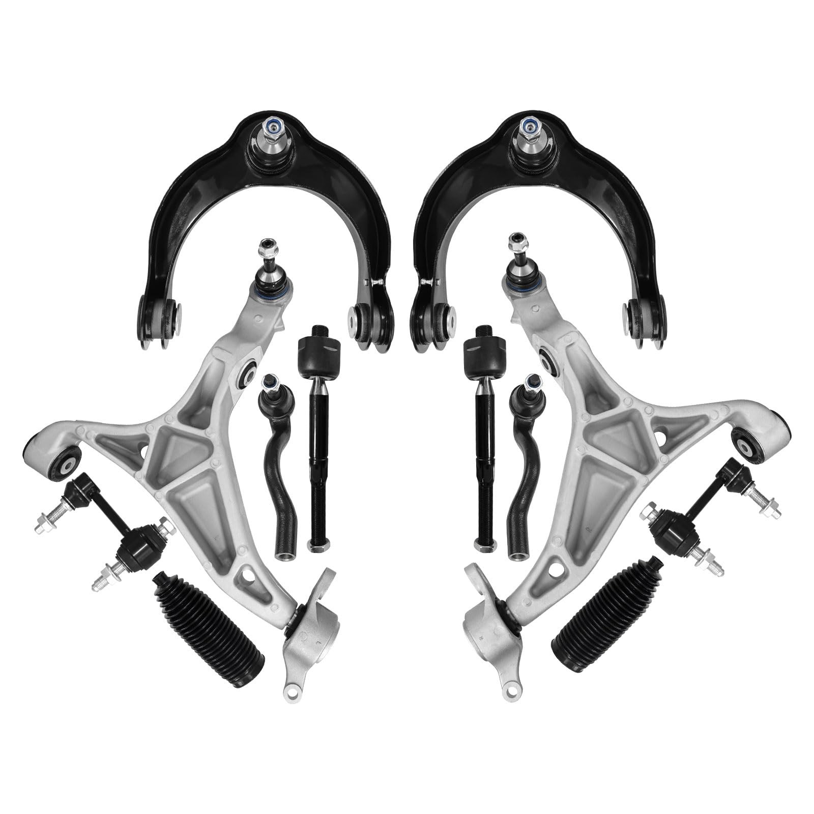 12pc Front Lower Upper Control Arm Kit 16-22 Jeep Grand Cherokee for Dodge Duran