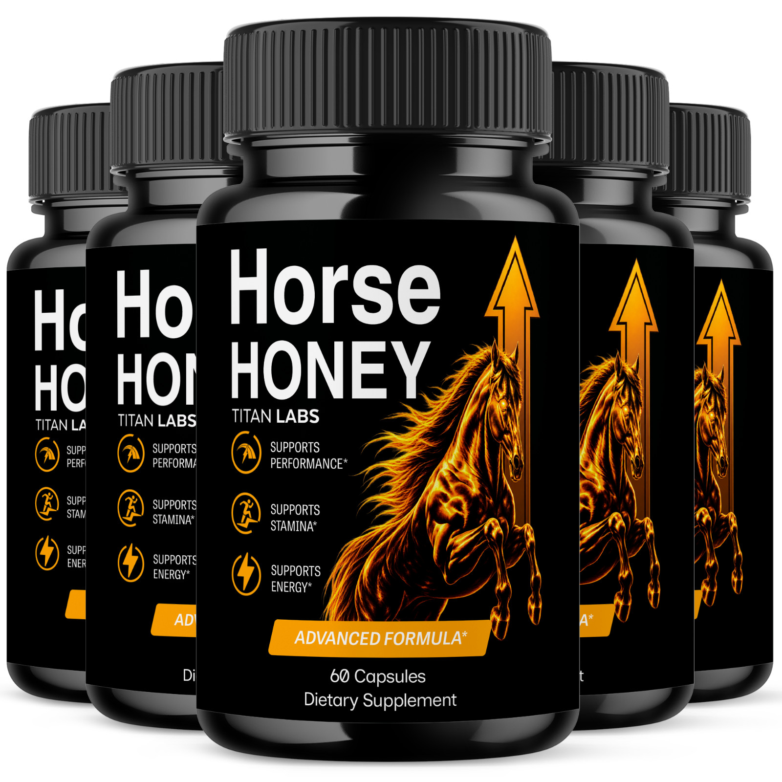 Horse Honey Advanced Male Health Support Formula HorseHoney Vitamin 300 Capsules