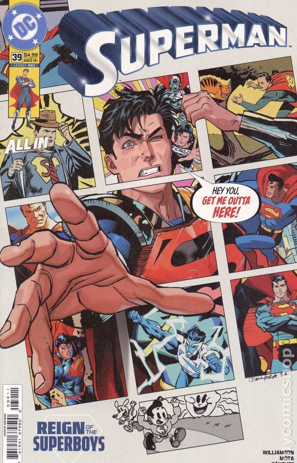 Superman #39A VF 2026 Stock Image