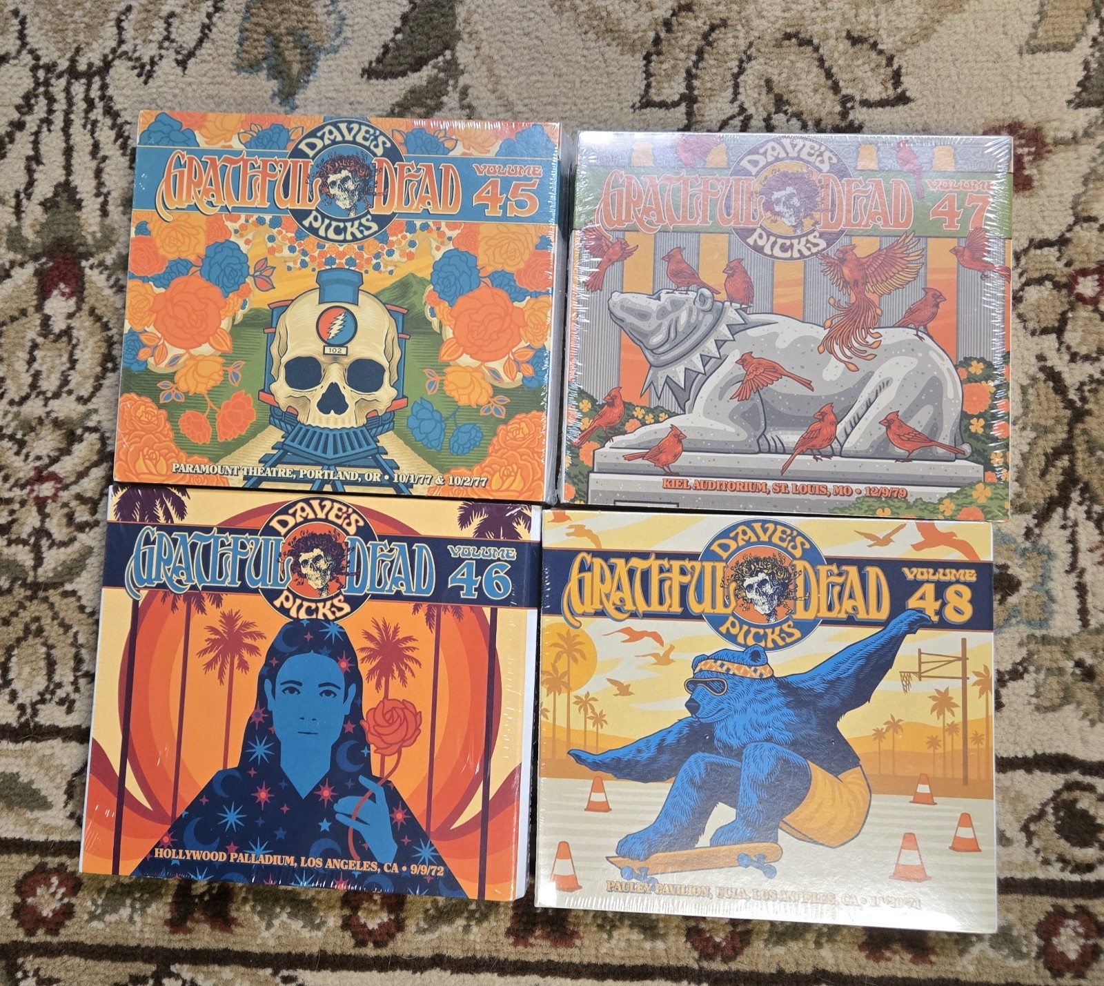 GRATEFUL DEAD Daves Picks 2023 Vol. 45 46 47 48 w/ Bonus Disc GRATEFUL DEAD Daves Picks 2023 Vol. 45 46 47 48 w/ Bonus Disc