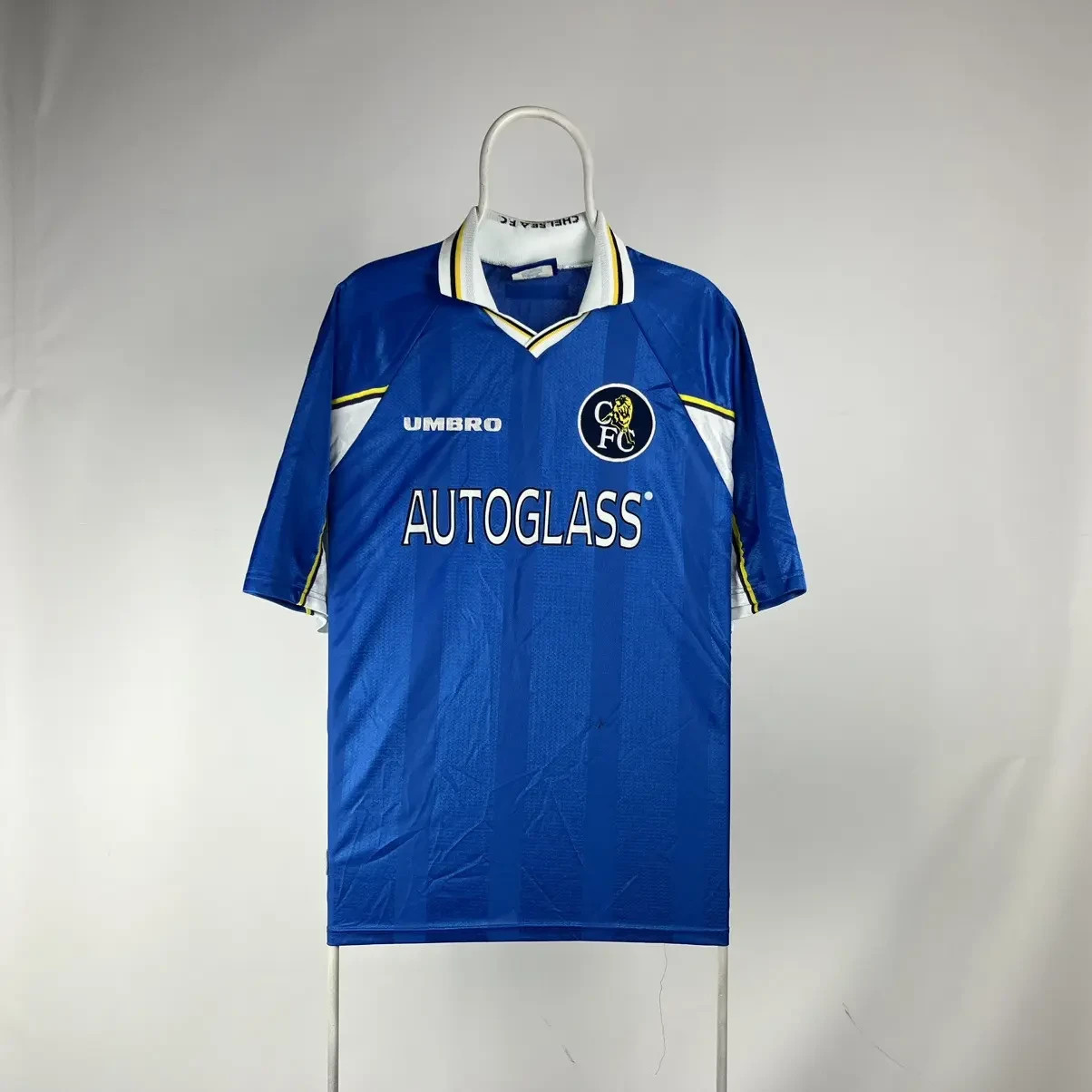 CHELSEA LONDON 1997/99 HOME FOOTBAL SOCCER JERSEY UMBRO
