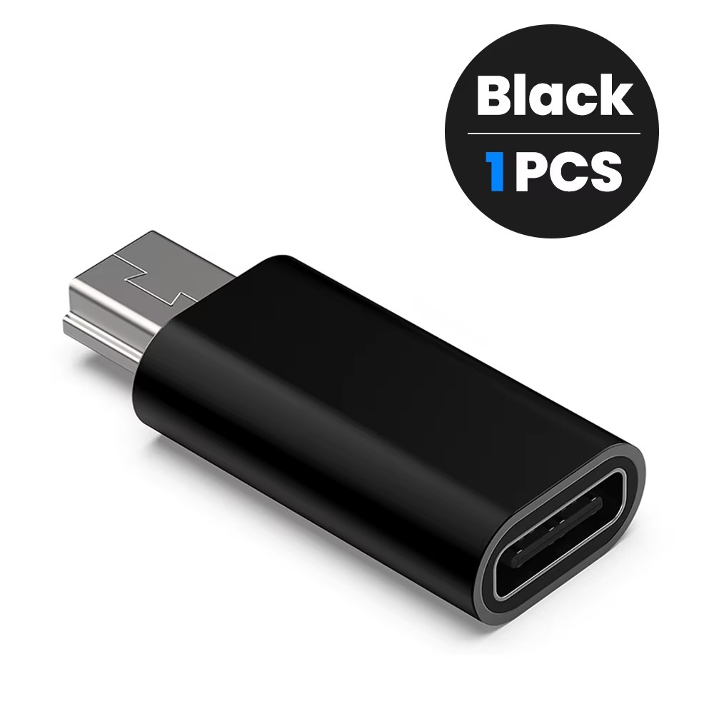 1~500x USB C To Mini USB 2.0 Adapter Type C Female Male Convert Connector Lot