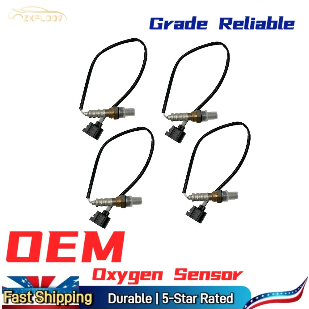 Set of 4 New Oxygen O2 Sensors for 2001-2011 Dodge Dakota 3.7L 3.9L 4.7L 5.9L