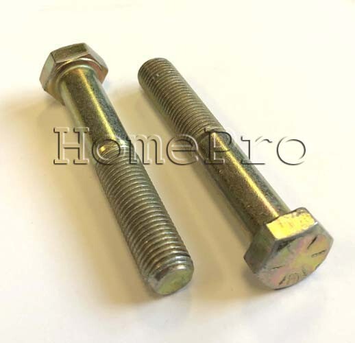 15 USA MADE 5/16-24 x 1 1/2 GR 8 FINE THREAD HEX BOLTS CAP SCREWS YELLOW ZINC 15