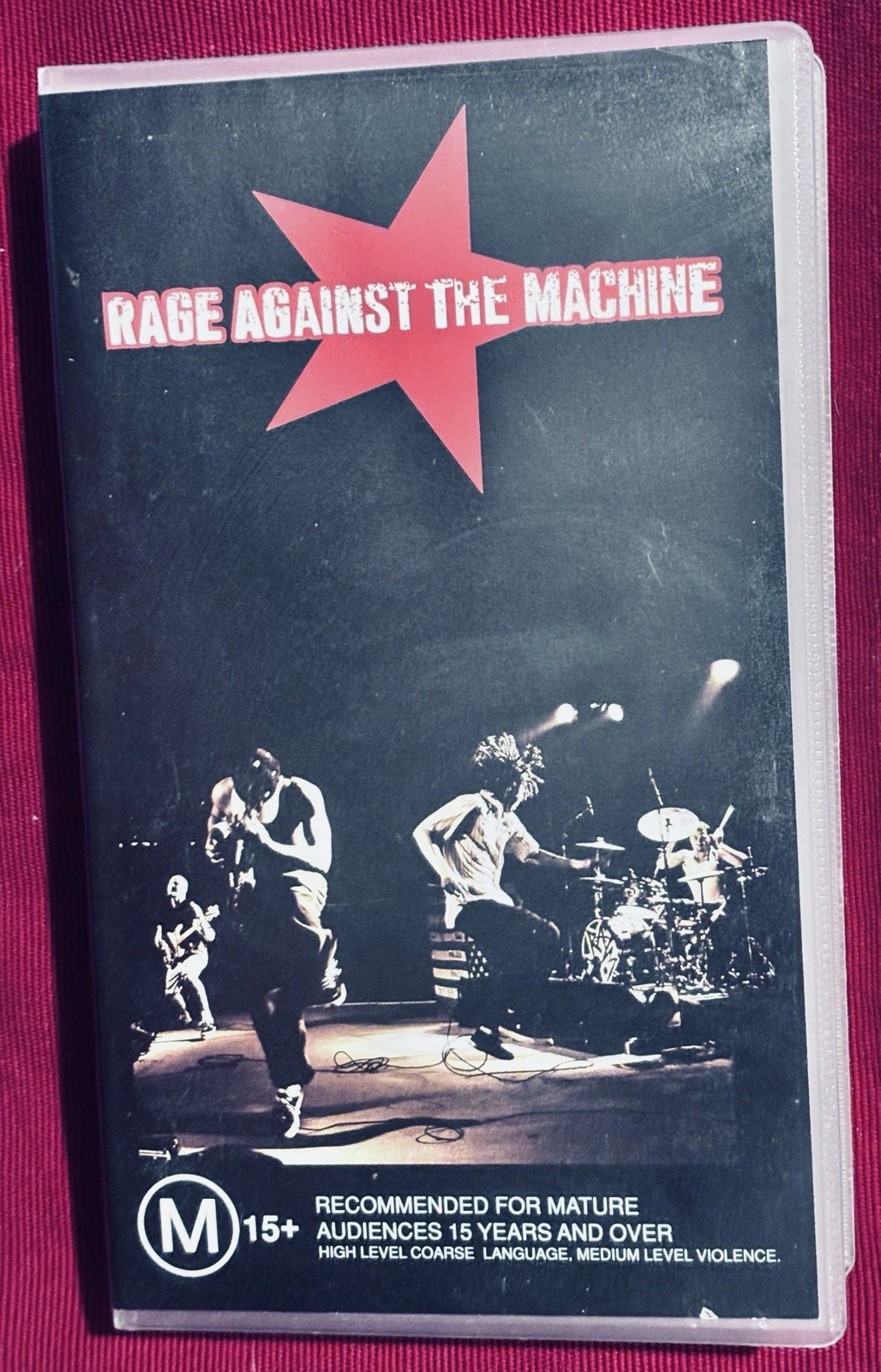 Rage Against the Machine The Video VHS Evil Empire Tour Recorded Live 1992-1996