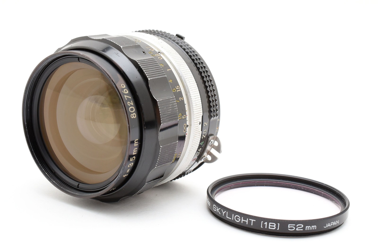 Tested [Near MINT] Ai Converted Nikon Auto Nikkor-O 35mm f2  MF Lens From JAPAN