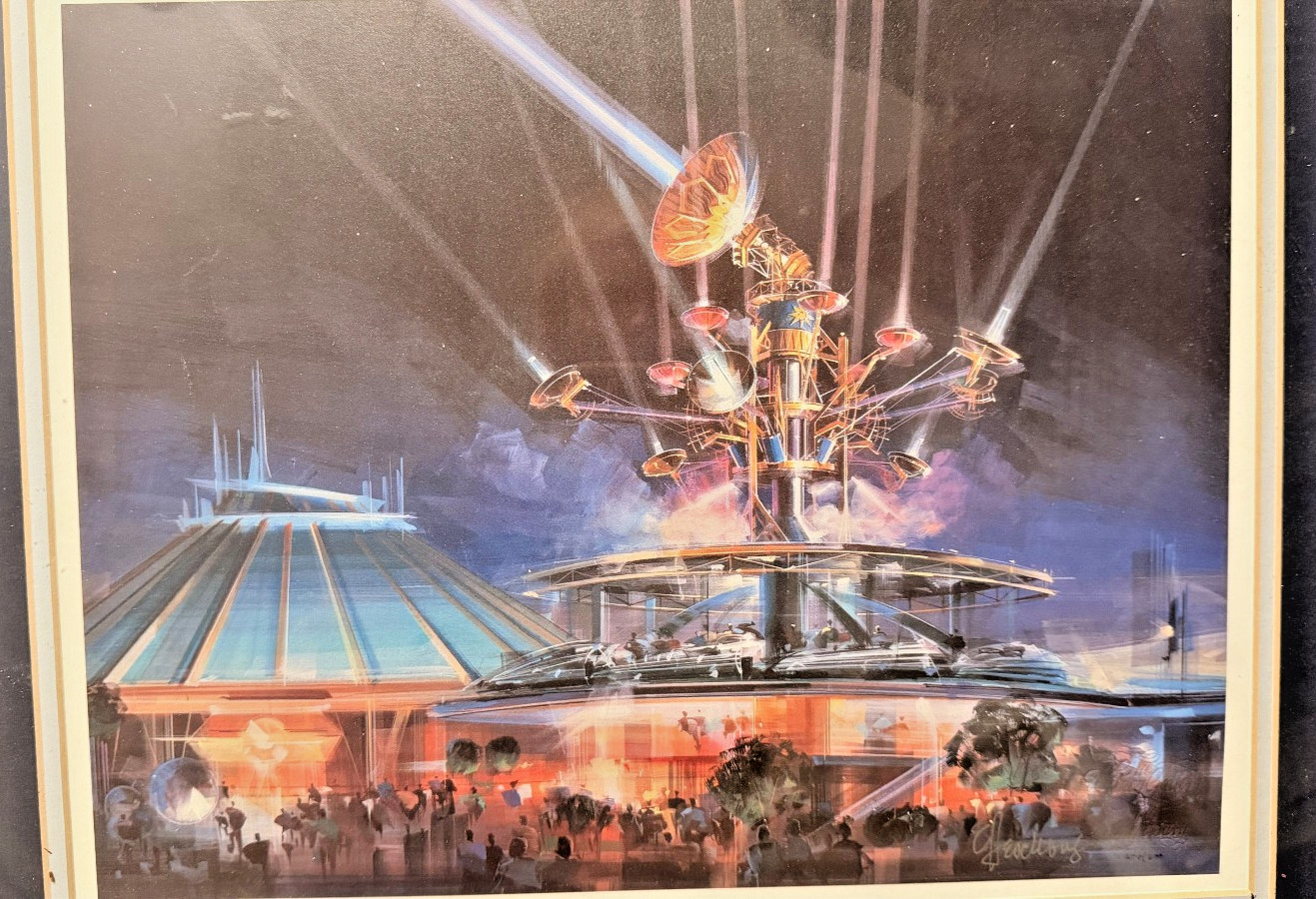 RARE Disney Gallery Concept Art Lithograph 1 of 300 Limited Edition Print '99 RARE Disney Gallery Concept Art Lithograph 1 of 300 Limited Edition Print '99