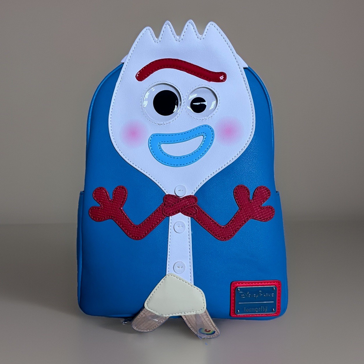 Loungefly Disney Parks Toy Story 4 Forky Cosplay Mini Backpack NWT Loungefly Disney Parks Toy Story 4 Forky Cosplay Mini Backpack NWT