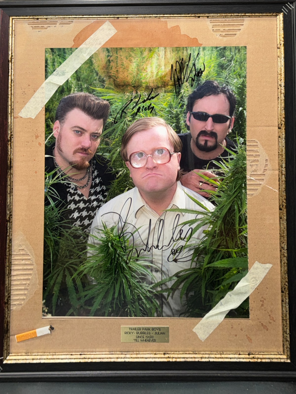 LIMITED EDITION #66/100 COA TRAILER PARK BOYS SIGNED FRAMED PHOTO 13 RARE LIMITED EDITION #66/100 COA TRAILER PARK BOYS SIGNED FRAMED PHOTO 13 RARE