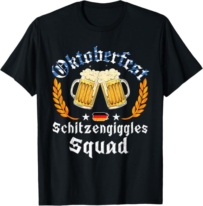 Oktoberfest Squad Bavarian Festival Munich Beer Tees T Shirts Unisex T-Shirt