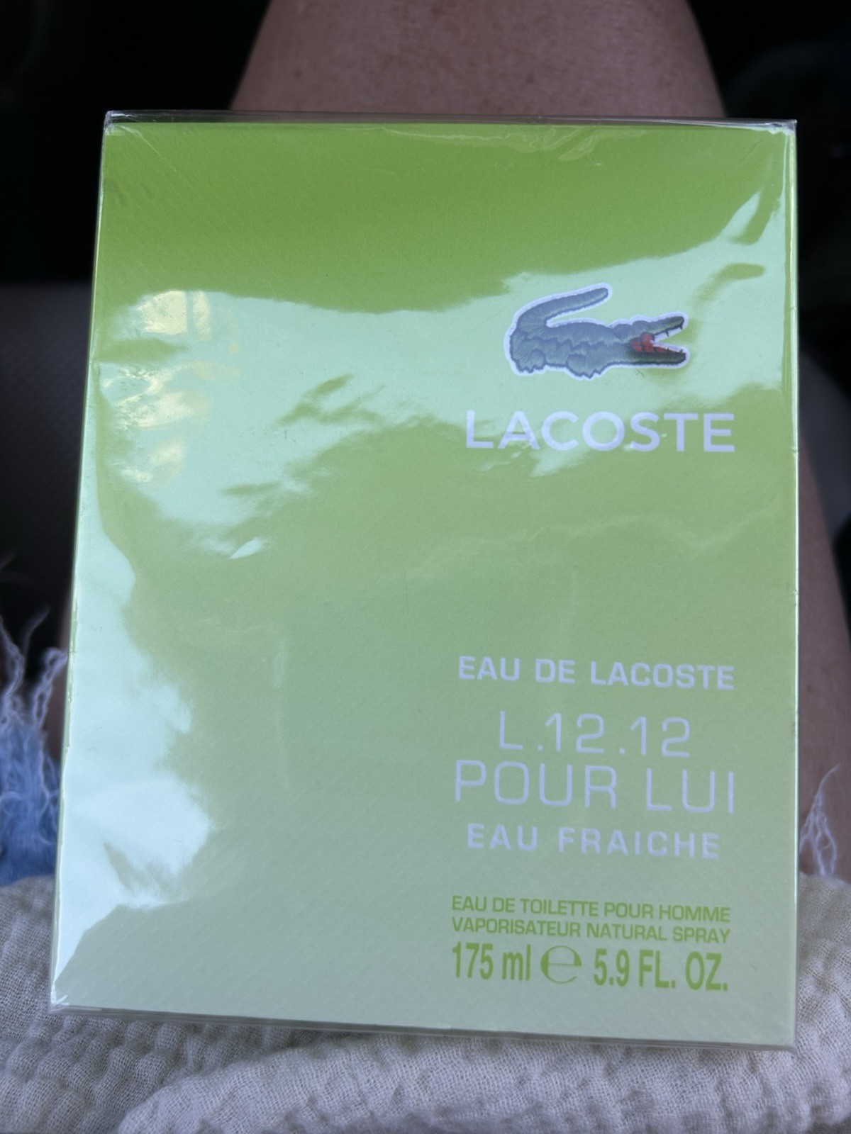 Lacoste Pour Lui L.12.12 Eau Fraiche EDT Nat Spray 5.9 Oz 175 ML BNIB Sealed Men Lacoste Pour Lui L.12.12 Eau Fraiche EDT Nat Spray 5.9 Oz 175 ML BNIB Sealed Men
