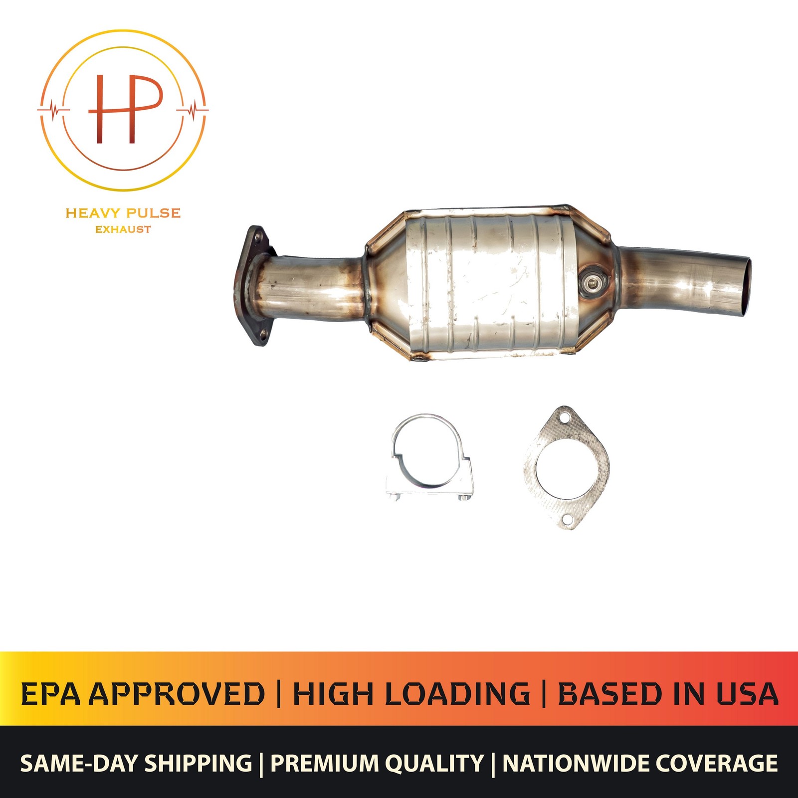 Right Catalytic Converter for 2004-2006 Chevrolet Silverado 3500 8.1L V8 GAS OHV