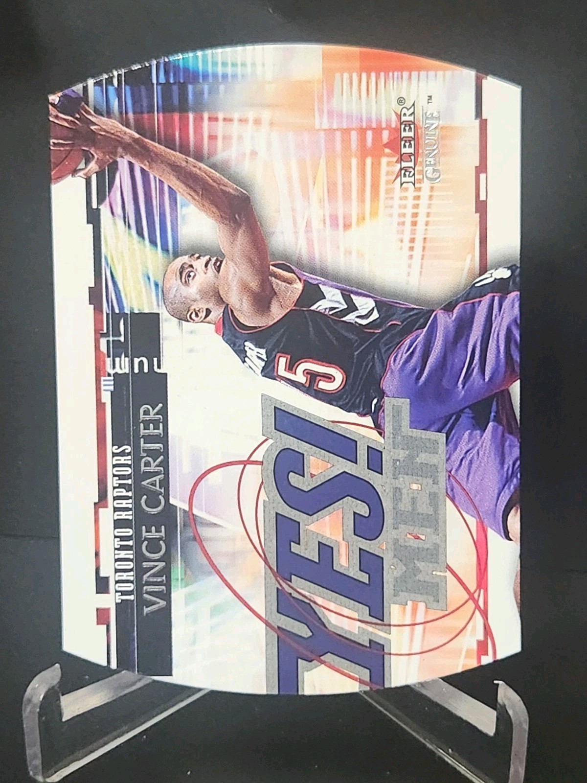 2000-01 Fleer Genuine - Yes Men Vince Carter #1 YM