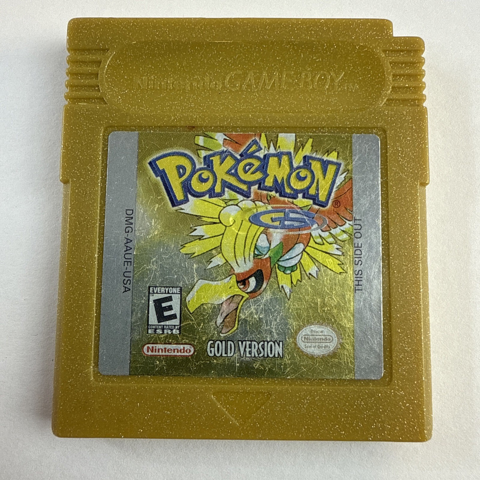 Pokemon Gold Version Nintendo Game Boy Color Authentic New Battery Tested Saves Pokemon Gold Version Nintendo Game Boy Color Authentic New Battery Tested Saves
