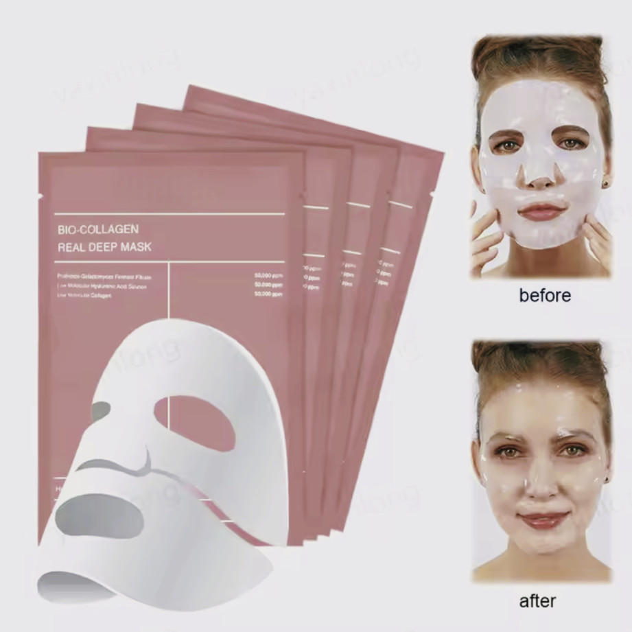 Bio Collagen Face Mask 2 sheets Us seller