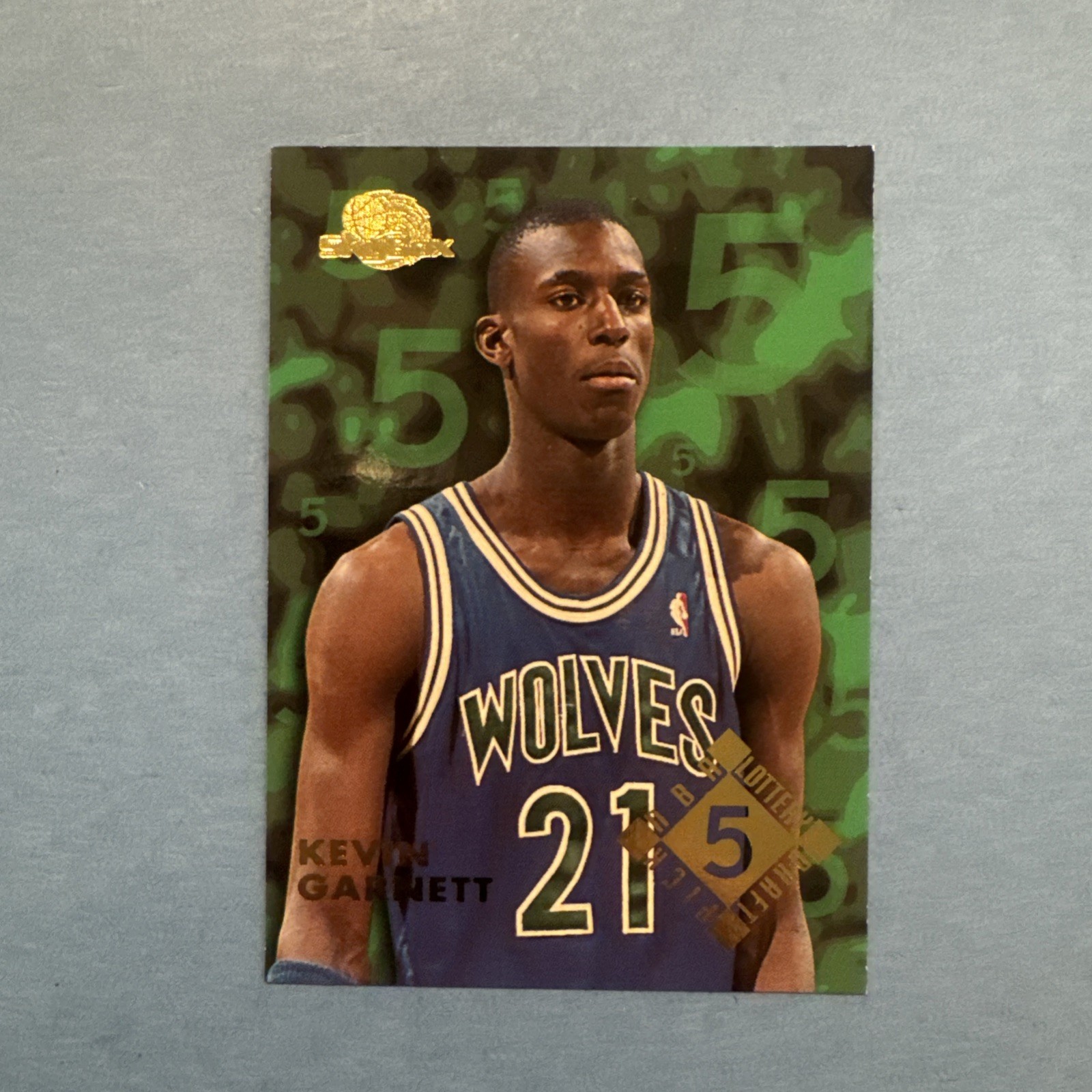 1995-96 Skybox Premium - Prize Nba Lottery Picks Kevin Garnett #5 (RC)