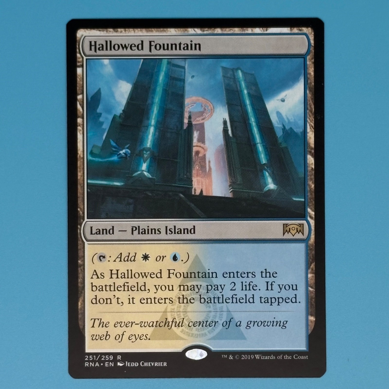 Magic: The Gathering - Hallowed Fountain, (RNA) #251/259, Rare, EN, NM