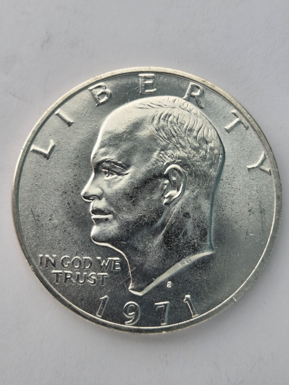 1971-S United States, Uncirculated, 40% Silver, Eisenhower Dollar