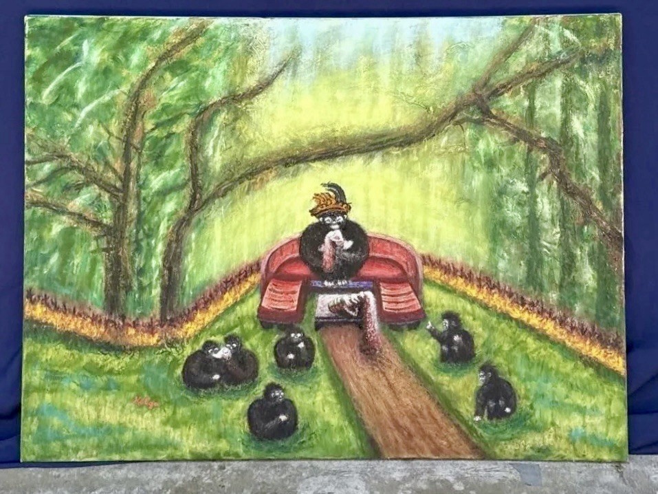 Helga Schweininger Signed Oil Painting \