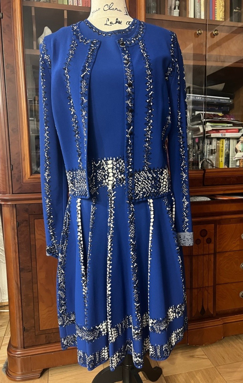 Alexander McQueen Royal Blue Dress As seen on TV Size L Alexander McQueen Royal Blue Dress As seen on TV Size L