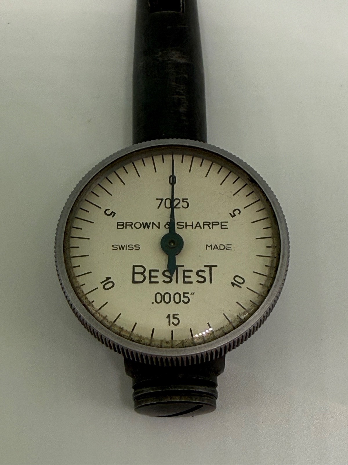 Vintage Brown & Sharp BesTest 7025 Dial Test Indicator .0005