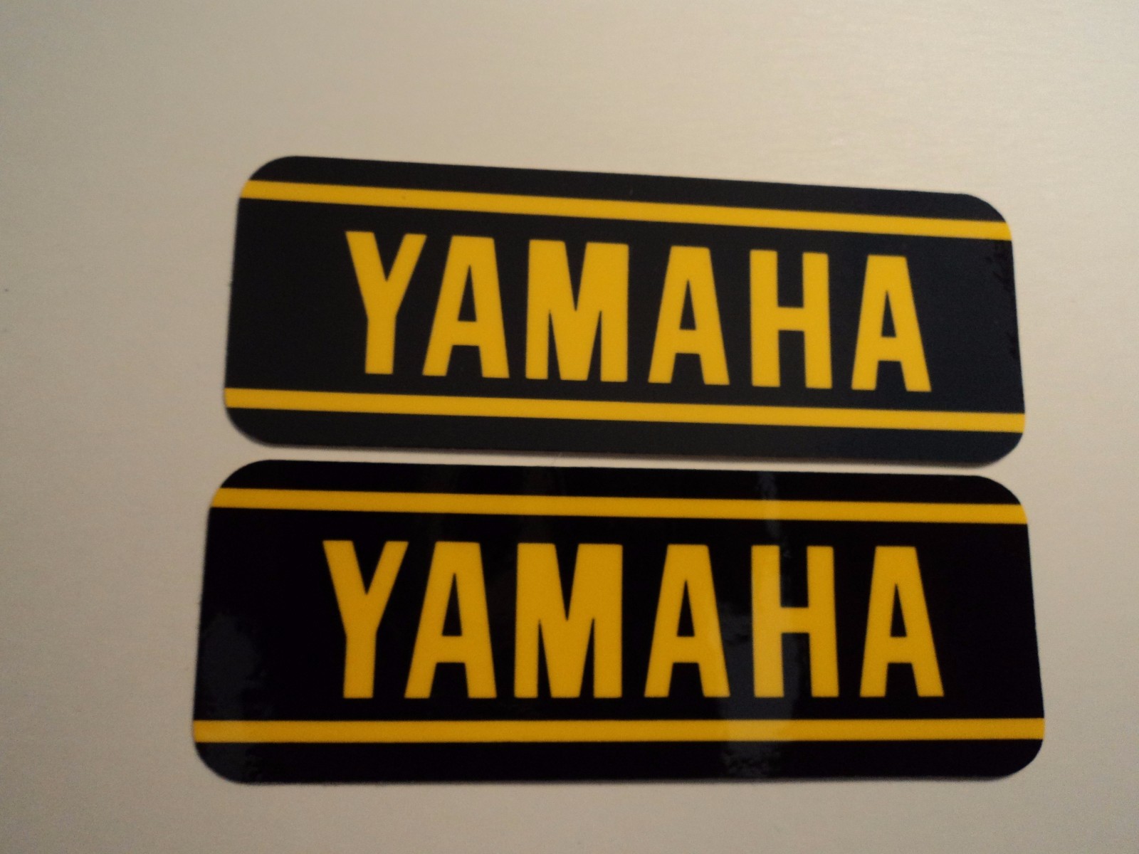 Lot of 2 original NOS YAMAHA motorcycle racing decals stickers YZ 125 Motocross Lot of 2 original NOS YAMAHA motorcycle racing decals stickers YZ 125 Motocross