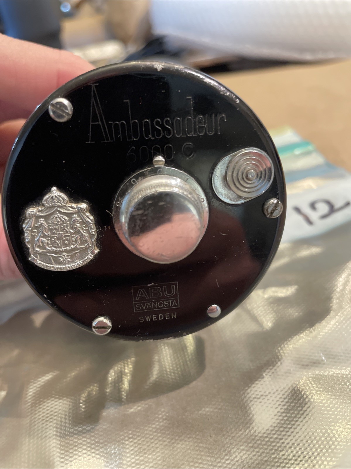 Vintage ABU AMBASSADEUR 6000C Casting Reel Some Reel Rash Excellent Working Vintage ABU AMBASSADEUR 6000C Casting Reel Some Reel Rash Excellent Working