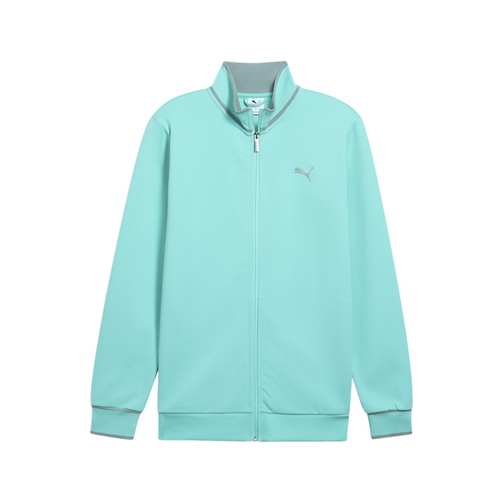 PUMA Vintage Sport Full Zip Track Jacket Mens Blue Casual Athletic Outerwear 633