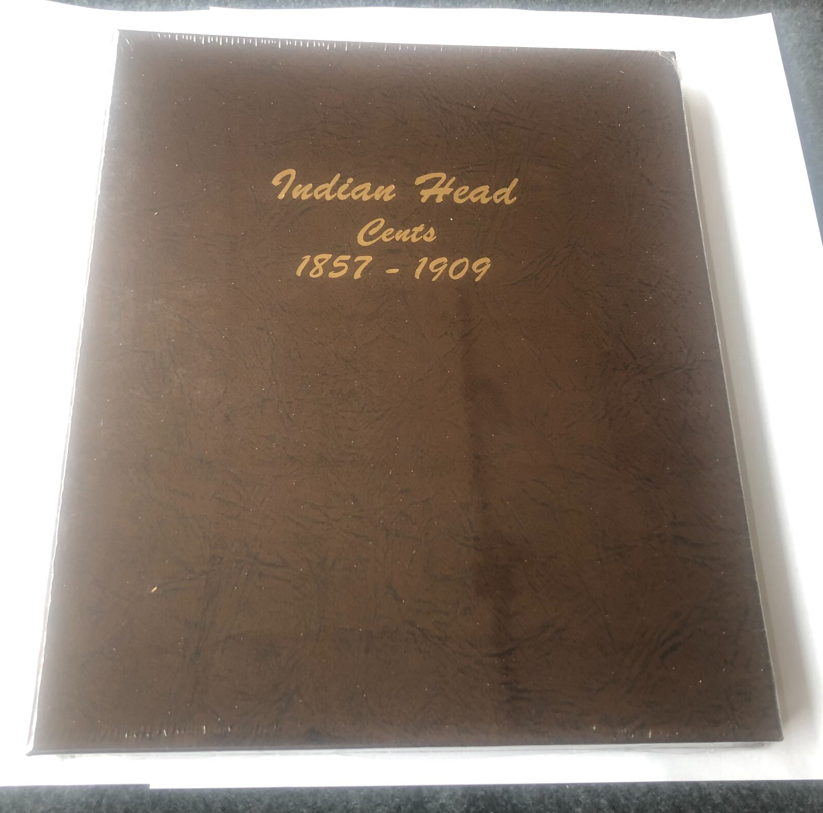 Dansco Album (New) Indian Head Cents 1857-1909