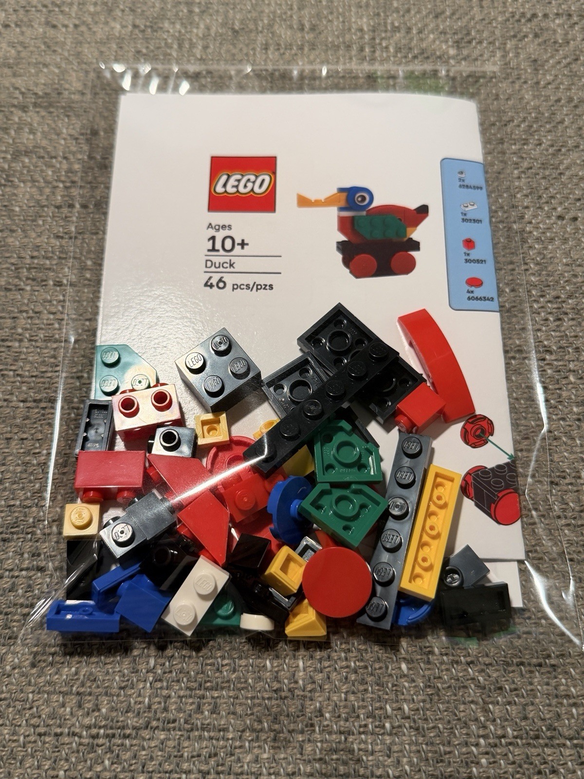 LEGO Make & Take Build with Instructions (2026 World Play Day Wooden Duck)
