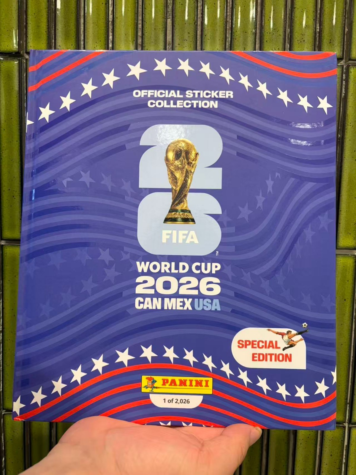 2026 Panini FIFA World Cup Hard Cover Album USA Edition Limited 1 of NEW 2026 Panini FIFA World Cup Hard Cover Album USA Edition Limited 1 of NEW