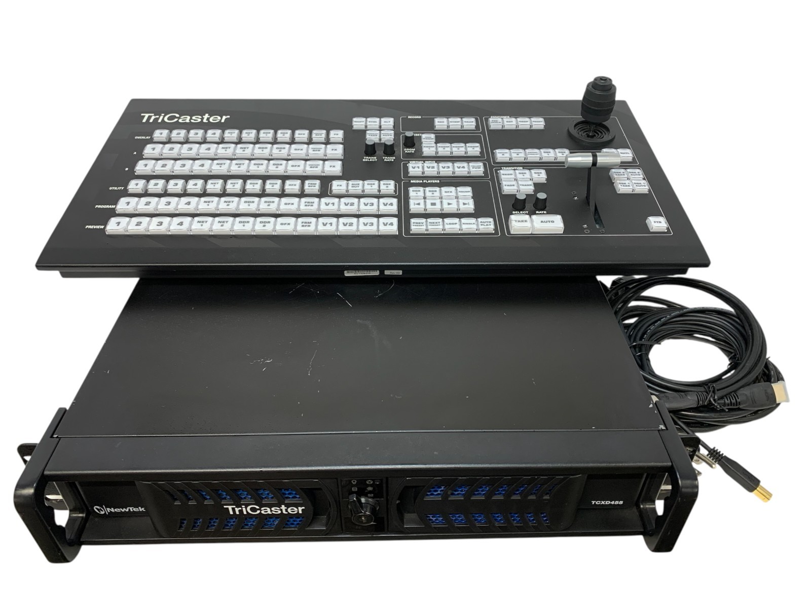 NewTek TriCaster TCXD455 Video Switcher w/ TCXD455 CS Digital Media System
