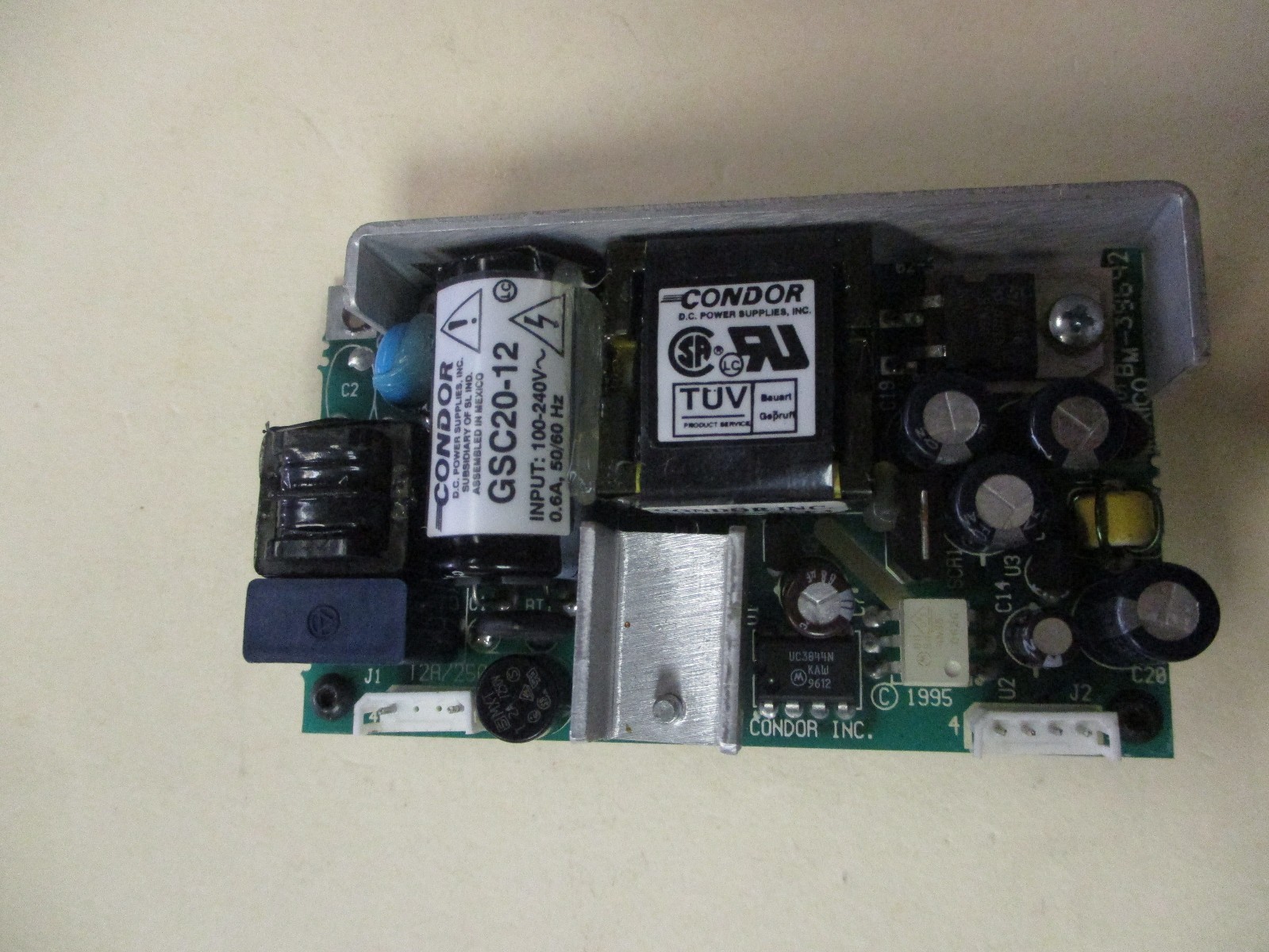 Condor GSC20-12 Used AC/DC 40 Amps, 100-240 volts Power Supply Condor GSC20-12 Used AC/DC 40 Amps, 100-240 volts Power Supply
